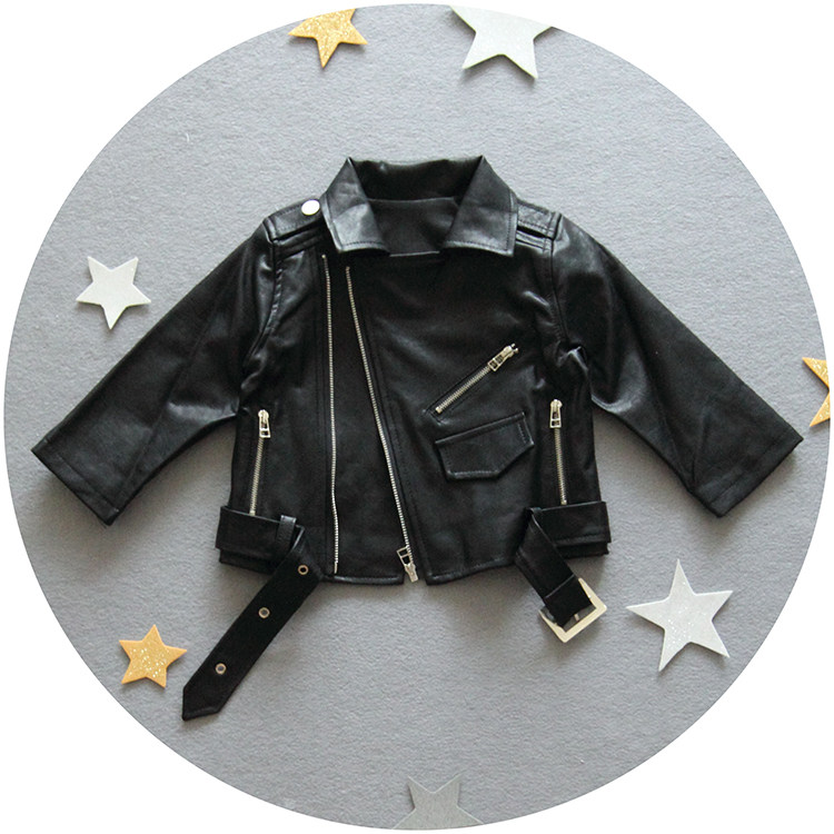 Blouson enfant en cuir PU - Ref 2159549 Image 11