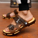 ເກີບແຕະເກີບແຕະຜູ້ຊາຍເກີບຜູ້ຊາຍແບບເກົາຫຼີໃຫມ່ຄົນອັບເດດ: trendy ຫ້ອງນ້ໍາໃນລົ່ມແລະກາງແຈ້ງສອງການນໍາໃຊ້ເກີບ sandals slippers ບໍ່ລື່ນ