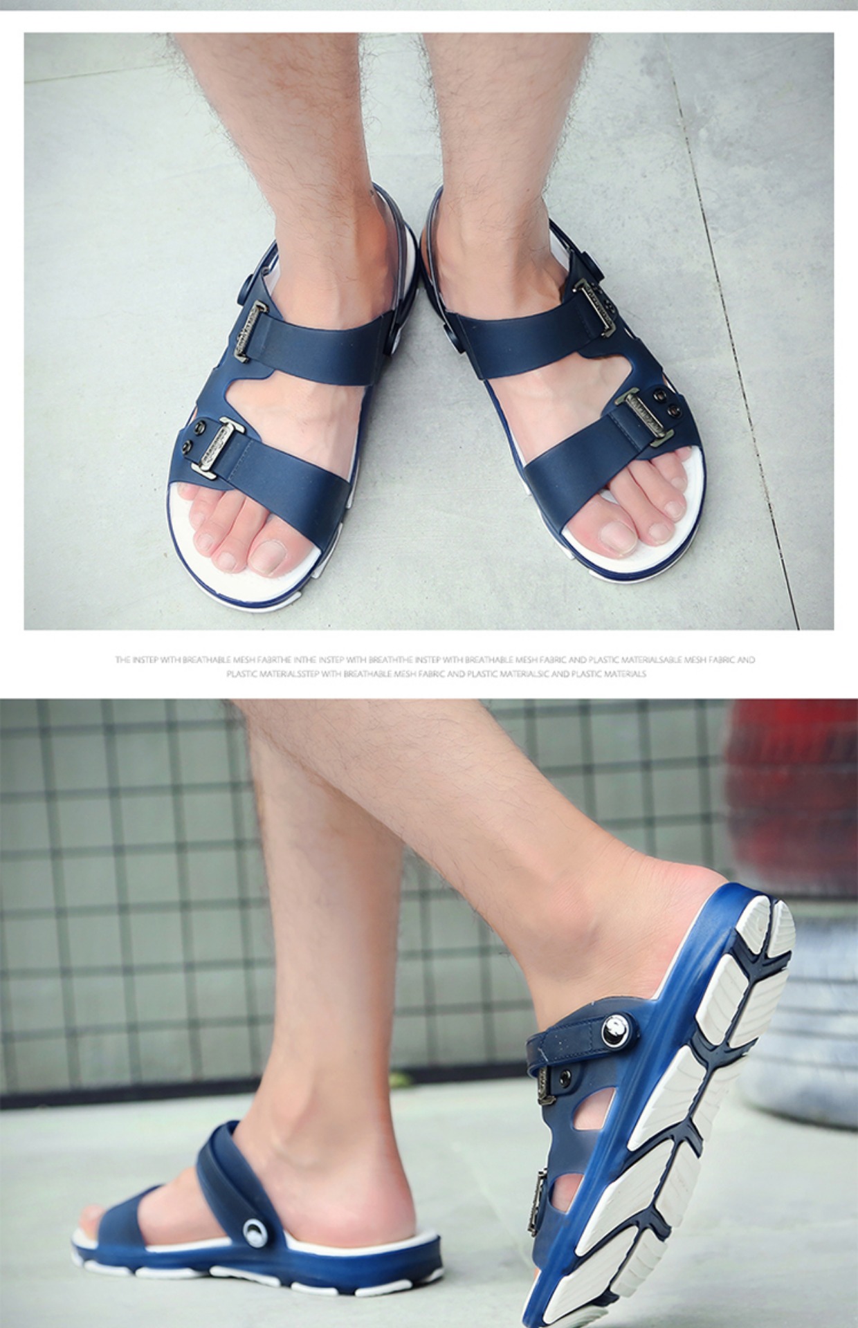 Dép đi trong nhà nam dép rọ gucci