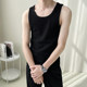 Men's sleeveless vest summer American heavy new t-shirt sports fitness sleeveless men's inner top trend