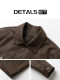 TWENTY FIVE spring and autumn light mature style lapel pu leather jacket men's Korean style trendy casual leather jacket