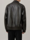 Leather Jacket 2025 Autumn New Design Men's Pu Leather Jacket with Lapel, Biker Style, Cool and Trendy Top Coat for Men