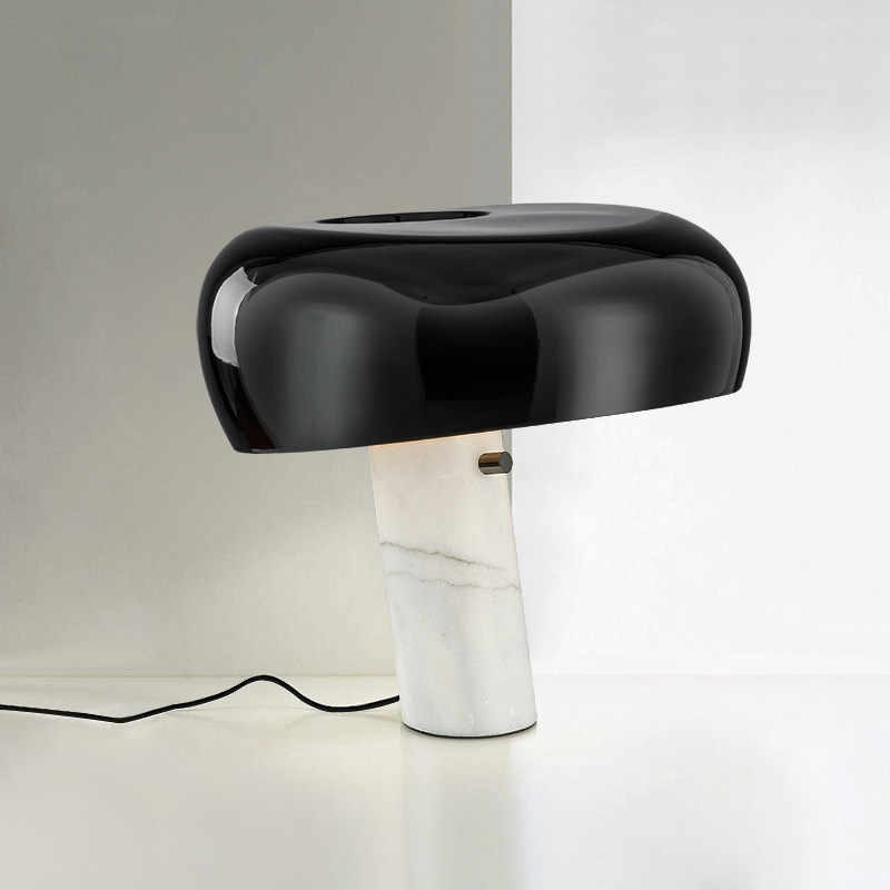 Italian postmodern marble living room table lamp art bedside bedroom study desk designer table lamp