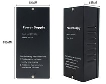 Access control special power supply 12V3A 5A controller Access control transformer 5A Access control power supply Black shell