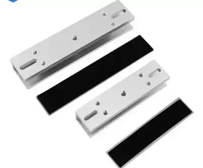 Glass door clamp 280KG 180KG magnetic lock U-shaped bracket U-shaped door clamp U-shaped bracket U-clamp