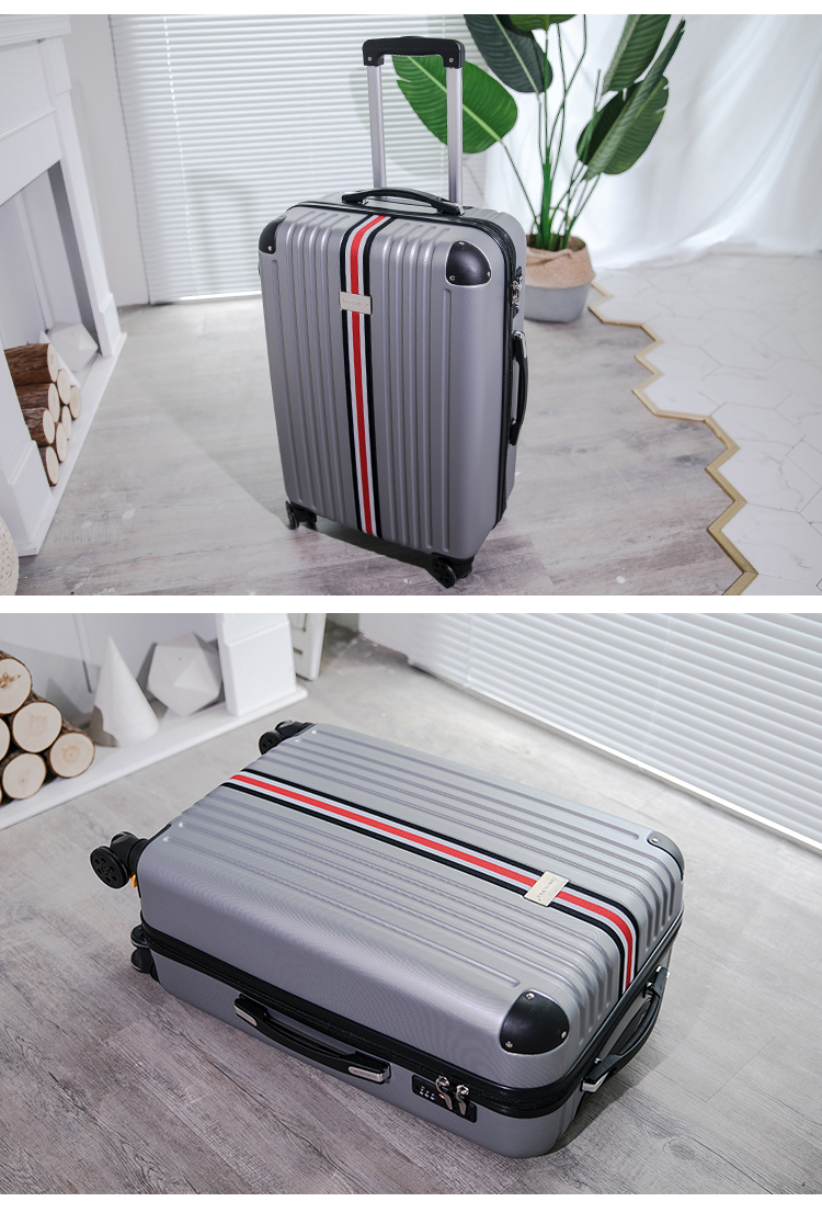 Vali in lưới màu đỏ phiên bản Hàn Quốc của các sinh viên đại học nhỏ tươi 20 inch dễ thương trường hợp xe đẩy nữ phổ biến vali nam - Va li vali supreme