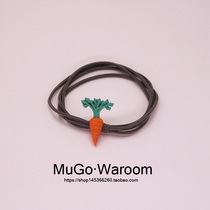 MuGo exquisite cute fruit hair rope Korean hipster girl hand rope hair accessories bracelet dual use high stretch