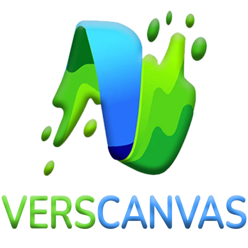 VersCanvas画布上的诗
