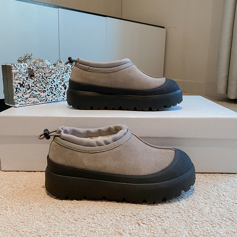 Wang Chuqin's Same Style Fur-Integrated Tasman Snow Boots for Women, Thick-Soled Slip-On Wool Couple's Waterproof Slippers for Women Wang Chuqin's Same Style Fur-Integrated Tasman Snow Boots for Women, Thick-Soled Slip-On Wool Couple's Waterproof Slippers for Women