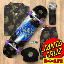 SantaCruz the United States imported double-skateboard double-warped board-face Shenyang Purple skateboard shop