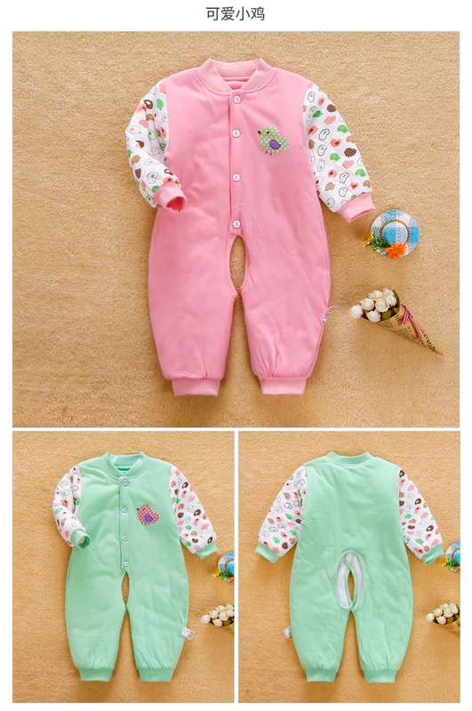 Mùa thu và mùa đông cotton quần áo trẻ sơ sinh