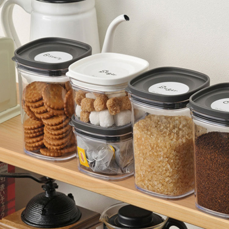 Japan imported food storage tank bean storage tank dry goods storage box fruit powder box grains storage box