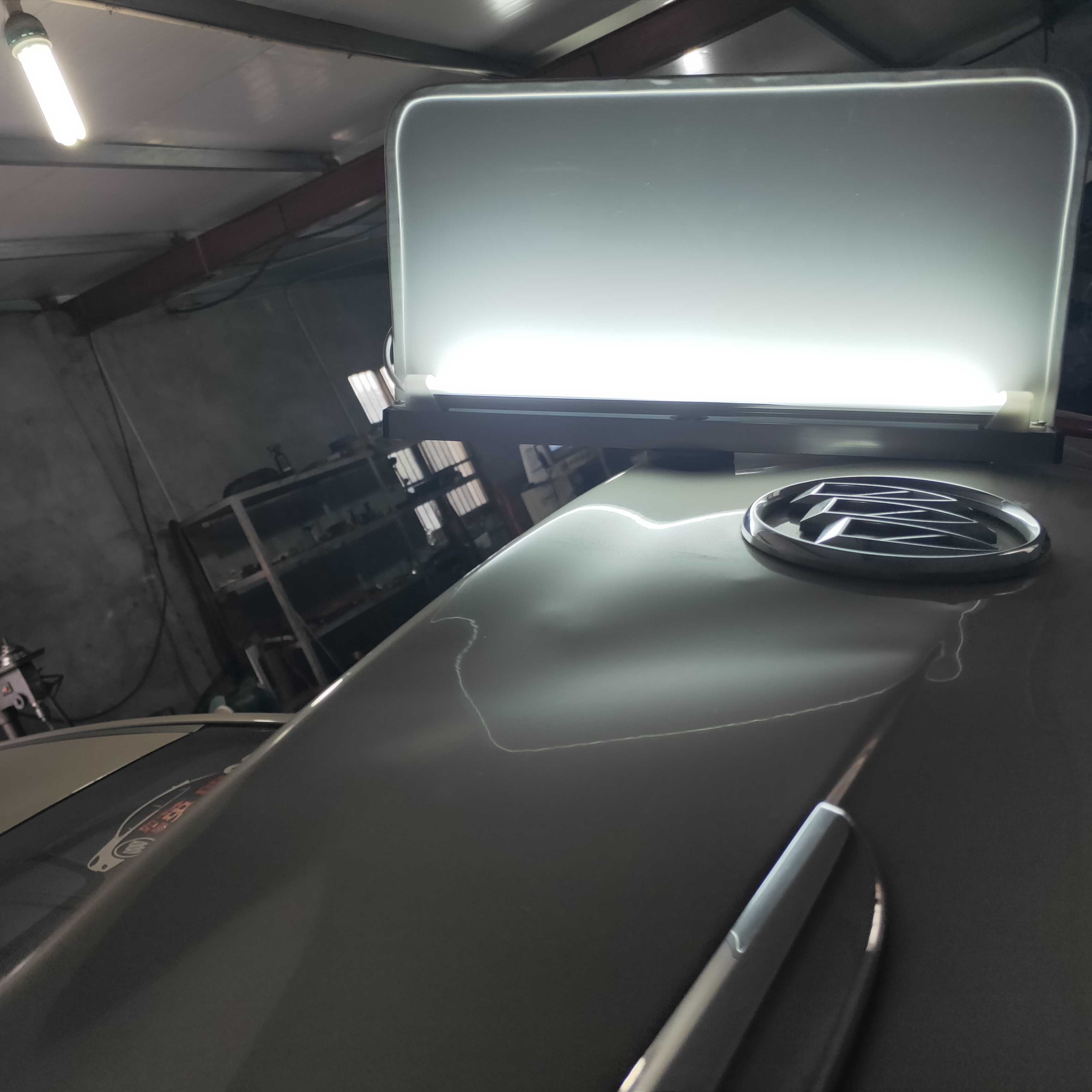 Recessed Repair Screed Light Automotive Sheet Metal Shaping Detection Light LED Lamp Magnet Base Energy Saving Highlight Unglaring Eye