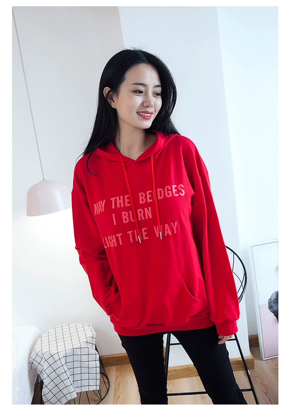 Quần áo cha mẹ trẻ em năm mới mùa thu và mùa đông năm mới cho một gia đình ba bốn mẹ và con gia đình mẹ và con gái mặc cộng với áo len màu đỏ nhung - Trang phục dành cho cha mẹ và con