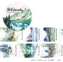 Split full roll] mood natural & Paper Tape natural Scenic Background moodtape