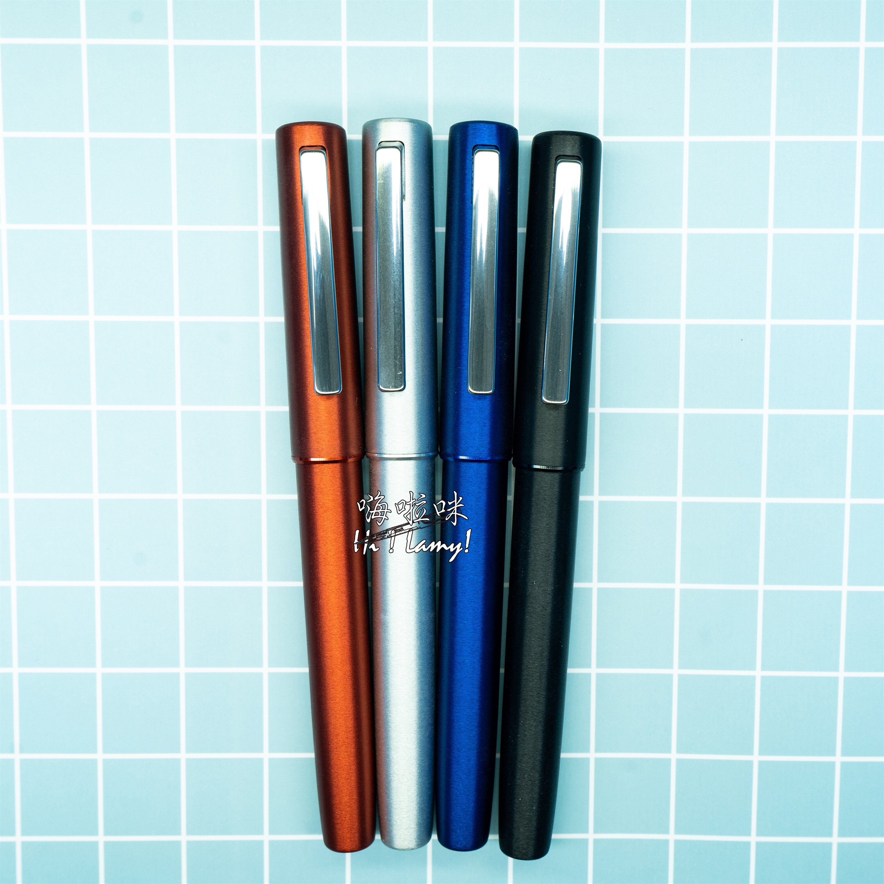 Limited Chinese character tip Kimlin German Lingmei LAMY pen Aion Eternal Era allure red royal blue black silver