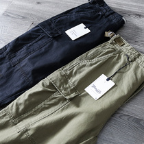 Heavy Pound Craft Garment Sand Wash Spring Autumn New Retro Style Straight Drum Work Fit Pants Bungling Pants Casual Pants