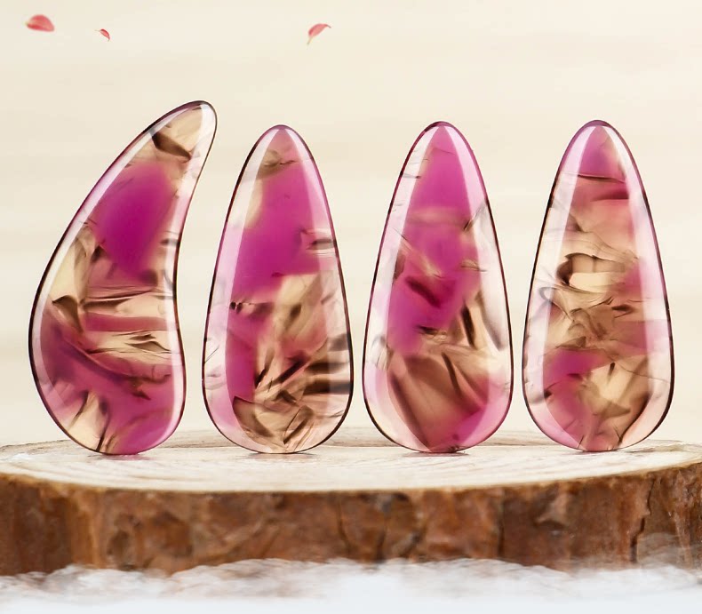 Children's adult beginnics Assault-checking Exam Personality Guzheng Nail Yi Send a complete range of accessories rubberized fabric scissors box