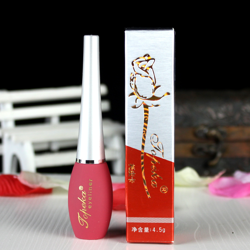 Lột thẻ Huasha bút kẻ mắt không thấm nước là không nở mềm và cứng đầu nhanh chóng làm khô lâu dài bút kẻ mắt mới bắt đầu chì kẻ mắt innisfree