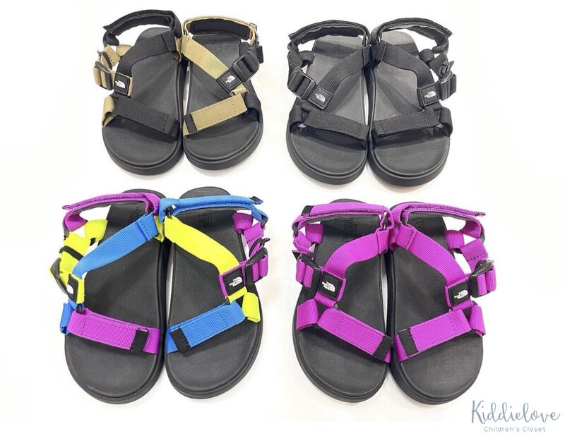 Japanese Purchasing Agent for Children's Clothing the North Face Lightweight Adjustable Strap Quick-Drying Summer Sandals