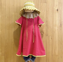 Kiddielove Japan Kids Big Field Cotton Irregular Hem T-Shirt Dress