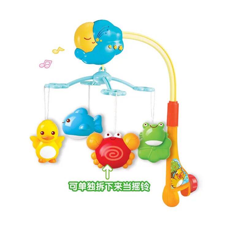 Obe Australia Bay Quick Live Pond Bedside Music Bell Newborn Baby Music Transfer Bell Swivel Bedside Bell Bed Hang 463217