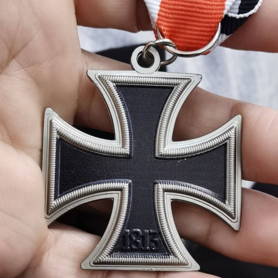 46mm Iron Cross Medal Badge Commemorative Badge Replica about 32g-Taobao