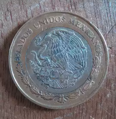 Mexican Aztec 10 peso two-color coin commemorative coin coin United Kingdom Greece Russia Australia