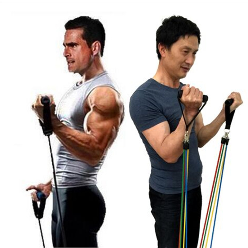 Buy Multifunction household training tensile rope stretch rope chest