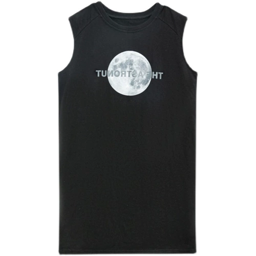 Футболка с коротким рукавом, длинное детское платье-футболка, летняя одежда, юбка на девочку, платье без рукавов, длина миди