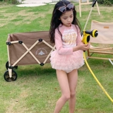 Летний детский купальник, лонгслив для плавания, защита от солнца, подходит для подростков