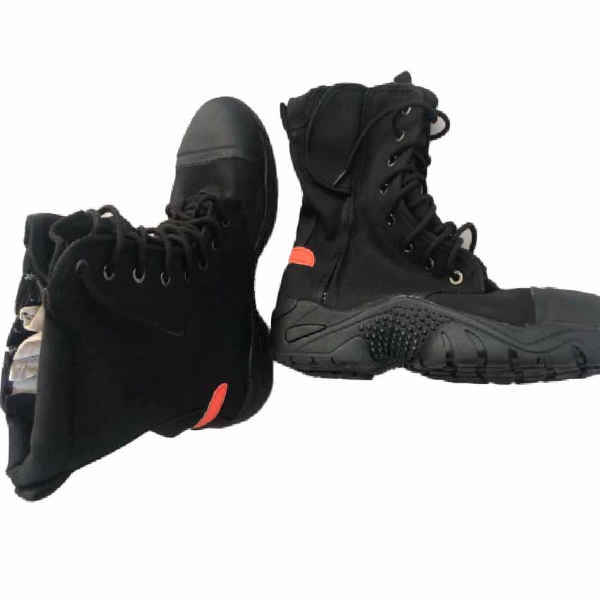 Rescue rescue boots Competition training shoes cloth Fire protection without steel plate Steel Baotou Personal protective equipment Labor protection protection