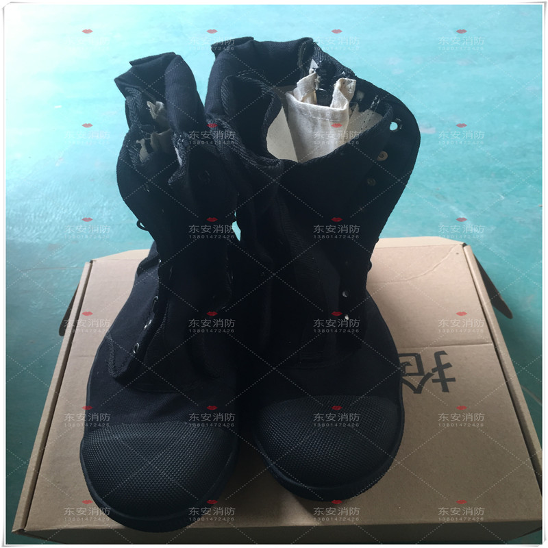 Rescue boots Fire rescue boots Labor insurance shoes Contest training Soft bottom hiking boots