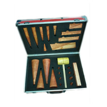 Wooden plugging wedge aluminum alloy box factory direct fire plugging tools ship special 28 pieces