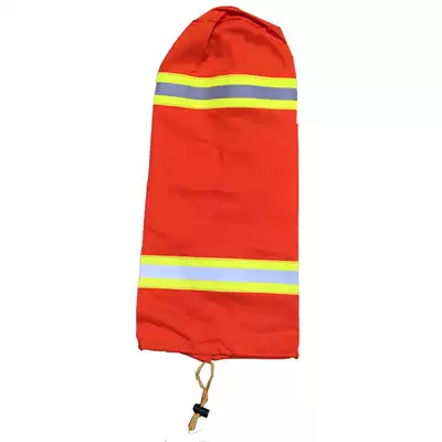 Positive pressure air suction bottle sleeve orange flame retardant cloth 6 8 liters 9L protective cover printable reflective strip