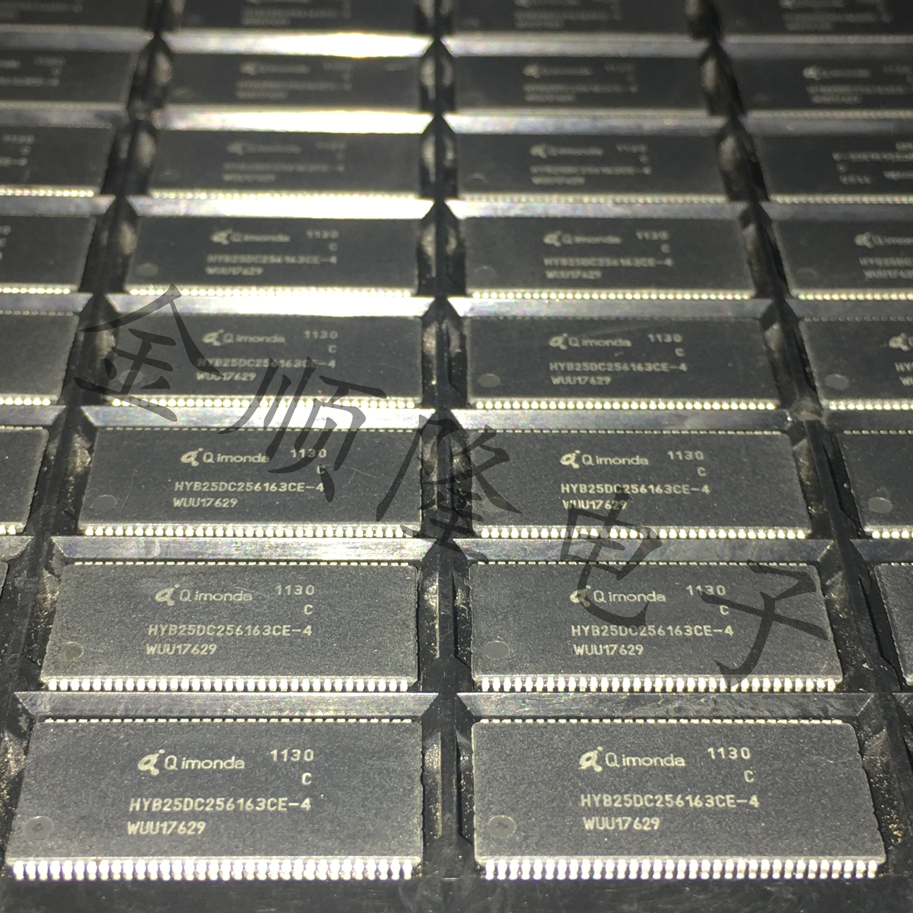 HYB25DC256163CE-4 original fit 256 mbit double data rate patch TSOP straight beat