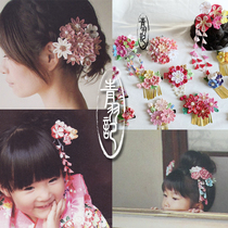 Green Plums New Hair Dresser Hanfu Clothing And Wind Crepe Cloth Fine Work Floral Hair Accessories Dolita Flow Sulfie Hairpin Accessories