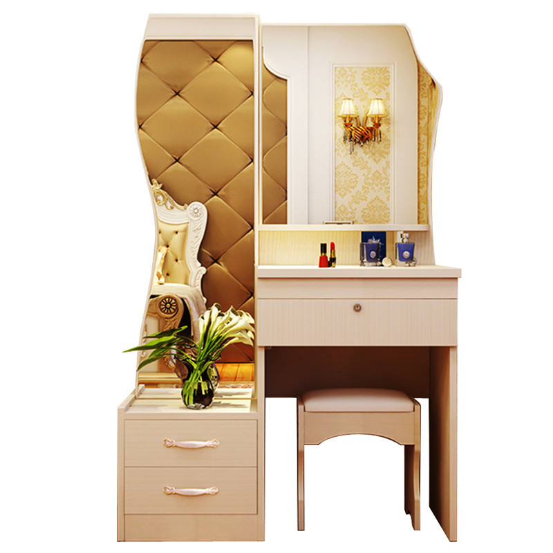Modern Minimalist Bedroom White Dresser Multi Functional Fashion