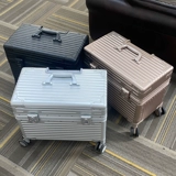 Металлический чемодан, универсальная камера, алюминиево-магниевый сплав, 25 дюймов