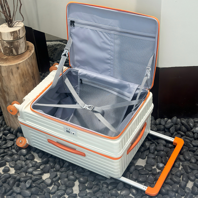 Side-Opening Suitcase for Women 24inch Large-Capacity Luggage Expandable Password Lock Suitcase for Men Wide Trolley Boarding Case 20inch Side-Opening Suitcase for Women 24inch Large-Capacity Luggage Expandable Password Lock Suitcase for Men Wide Trolley Boarding Case 20inch