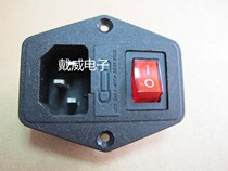 Three-in-one AC socket with fuse holder with switch 3 feet with light AS-10E