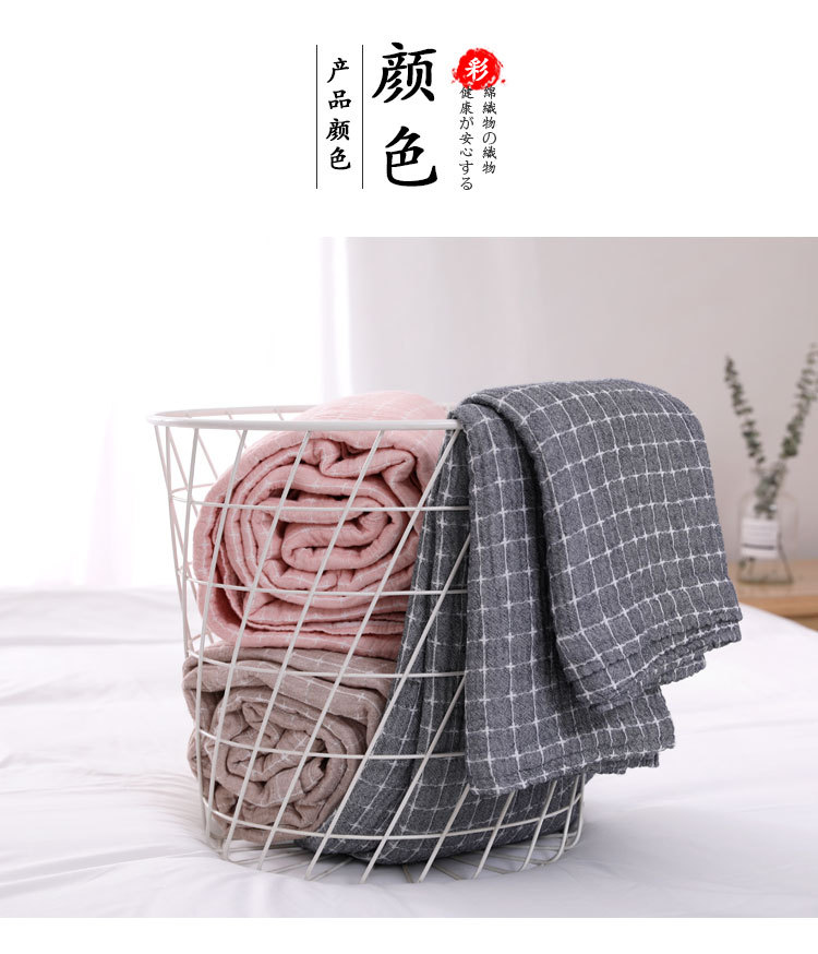 Bán khăn bông gạc ba lớp chăn đôi mỏng điều hòa không khí chăn bông ngủ chăn chăn giải trí chăn mùa hè - Ném / Chăn chăn nỉ mùa đông