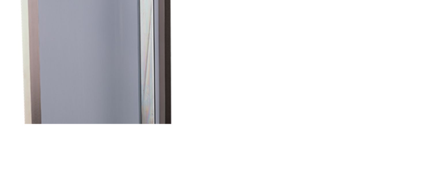 Tủ quần áo phần cứng kính thiên văn trượt gương tủ toàn thân gương không viền ẩn cloakroom gấp gương xoay - Gương gương soi treo tường