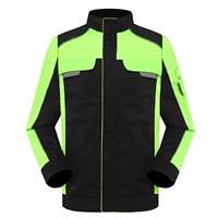 Черный + зеленый топ