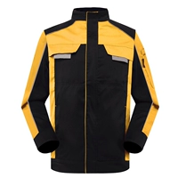 Черный + желтый топ