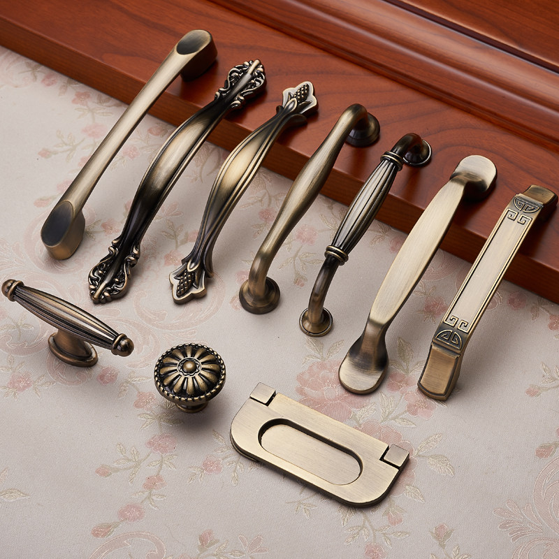 Chinese - style green cupboard door cupboard door cupboard and door cupboard handle antique wardrobe furniture hardware drawer handle