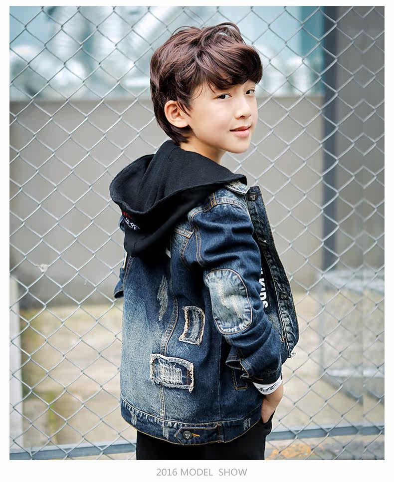 Blouson pour garcon en toile - Ref 2156931 Image 19