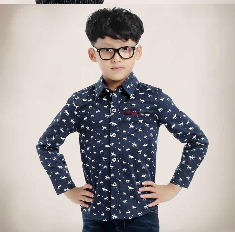 Chemise garcon à manche longue - Ref 2075761 Image 22