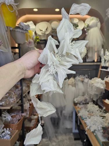 Оригинальный аксессуар для волос ручной работы для невесты, реквизит для фотографии