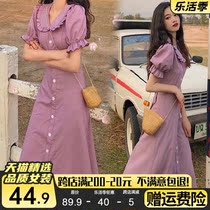 Early Summer Fat mm Chaos 2022 Baiyenswear Women Design Feminism The dress The dress collection The waist temperament is thin and summer Two sets